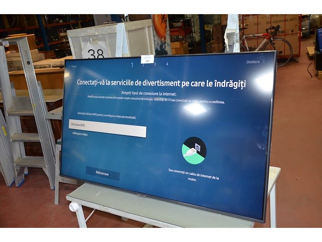 Flatscreen samsung ue50au7170u zonder kabel - afbeelding 3 van  6