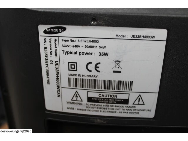 Flatscreen samsung - afbeelding 3 van  4