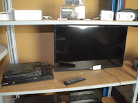 Flatscreen tv lg 28mt48df met afstandsbediening, blu-ray lg, blu-ray 3d samsung