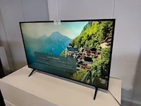 Flatscreen tv lg 43nano756pa zonder afstandsbediening, wit gelakte ladenkast met 4 laden 130x50x80 (vertoont lichte gebruikssporen) - afbeelding 3 van  9