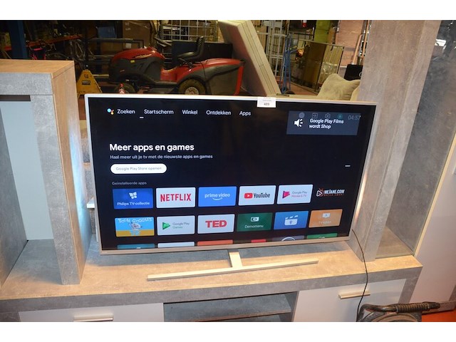 Flatscreen tv philips 50pus8535/12 met afstandsbediening - afbeelding 1 van  7