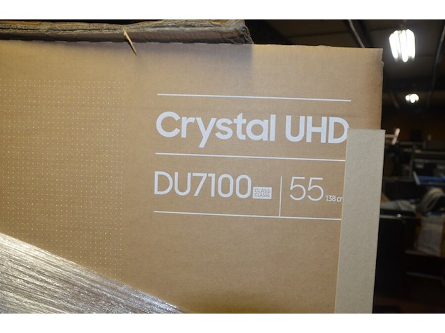Flatscreen tv samsung crystal uhd, model: ue55du7150kxxn, 139cm nieuw in doos (b419) - afbeelding 5 van  7