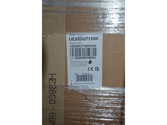 Flatscreen tv samsung crystal uhd, model: ue55du7150kxxn, 139cm nieuw in doos (b419) - afbeelding 6 van  7