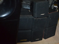 Flatscreen tv sony, flatscreen tv philips, 7 speakers bose, subwoofer bose, fietspomp, fietsstoeltje - afbeelding 7 van  9