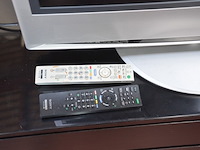 Flatscreen tv sony met afstandsbediening, sony ontvanger/versterker str-de205, 4 speaker sony, bluetooth speaker jbl clip 4, 2 hoofdtelefoons - afbeelding 3 van  16