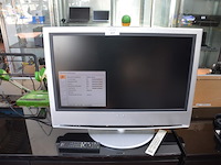 Flatscreen tv sony met afstandsbediening, sony ontvanger/versterker str-de205, 4 speaker sony, bluetooth speaker jbl clip 4, 2 hoofdtelefoons - afbeelding 16 van  16
