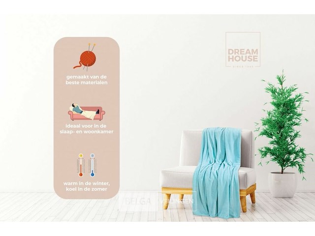 Fleece 150x200cm - afbeelding 3 van  3