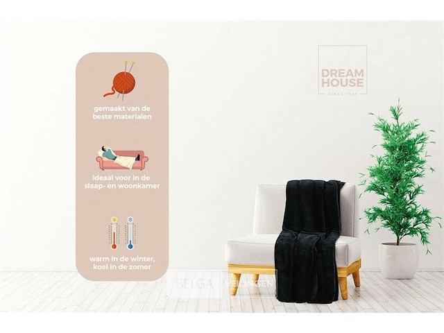 Fleece 150x200cm - afbeelding 4 van  4