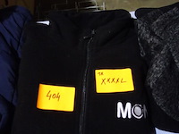 Fleece trui met rits - maat xxxxl - afbeelding 1 van  1