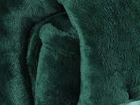 Fleecedeken 150x200cm groen - afbeelding 6 van  7