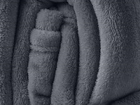 Fleecedeken 150x200cm zwart - afbeelding 3 van  7