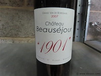 Fles 0,75 liter "château beauséjour" - afbeelding 2 van  4