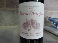Fles 0,75 liter "château beauséjour" - afbeelding 2 van  4