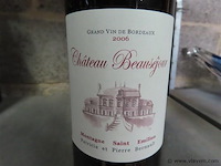 Fles 0,75 liter "château beauséjour" - afbeelding 2 van  4