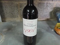 Fles 0,75 liter "château beauséjour" - afbeelding 1 van  4