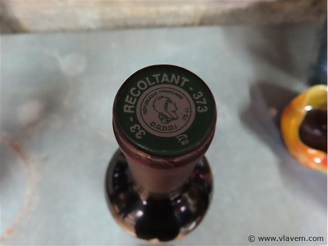 Fles 0,75 liter "château beauséjour" - afbeelding 4 van  4