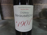 Fles 0,75 liter "château beauséjour" - afbeelding 2 van  4