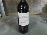 Fles 0,75 liter "château beauséjour" - afbeelding 1 van  4