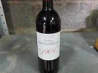 Fles 0,75 liter "château beauséjour" - afbeelding 1 van  4
