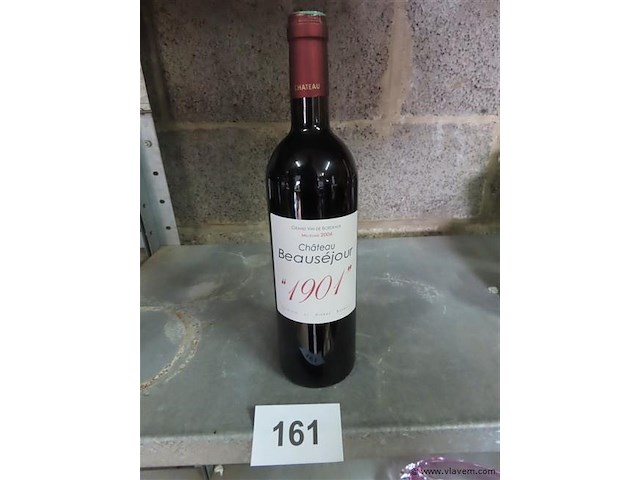 Fles 0,75 liter "château beauséjour" - afbeelding 1 van  4