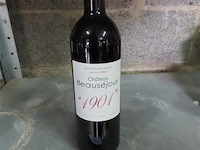 Fles 0,75 liter "château beauséjour" - afbeelding 1 van  4