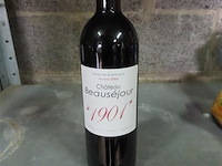 Fles 0,75 liter "château beauséjour" - afbeelding 1 van  4