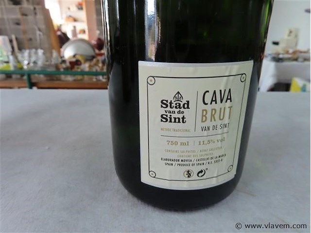 Fles cava - afbeelding 3 van  3