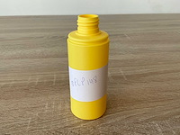 Fles non aerosol tubular 150ml pehd 24/410 pantone 128c fles (2470x) - afbeelding 4 van  4