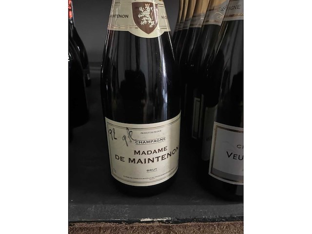 Flessen champagne (9x) - afbeelding 2 van  3