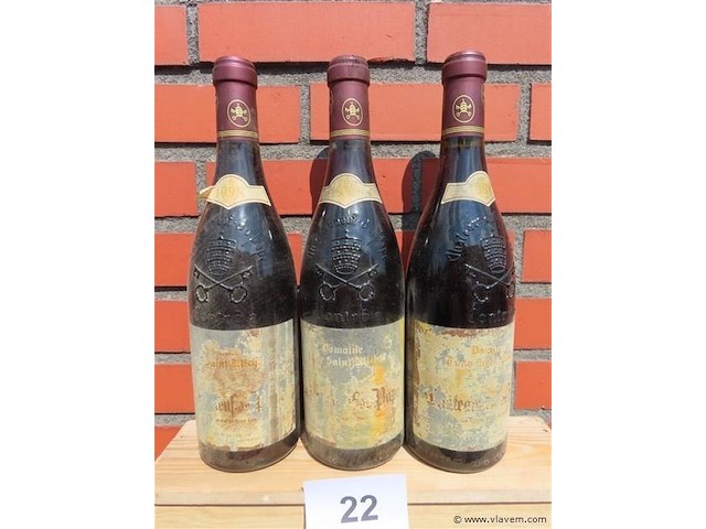 Flessen uit 1998, 3 stuks - afbeelding 1 van  3