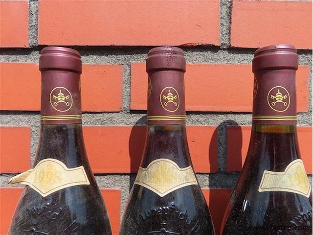 Flessen uit 1998, 3 stuks - afbeelding 3 van  3
