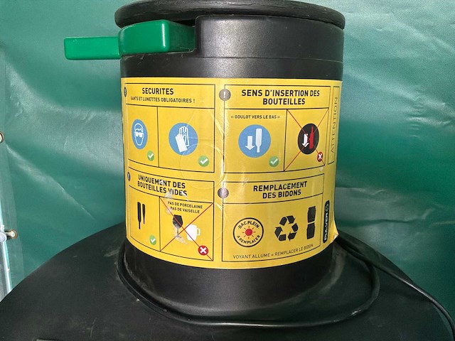 Flessen verbrijzelaar - afbeelding 1 van  1
