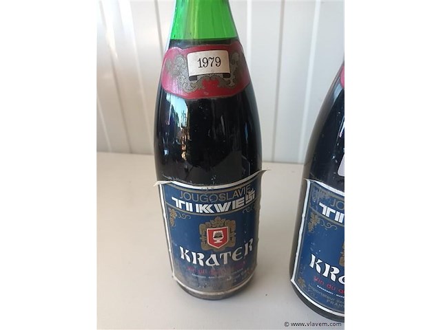 Flessen wijn 1979. 4 stuks - afbeelding 2 van  3