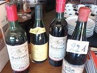 Flessen wijn. 4 stuks - afbeelding 1 van  3