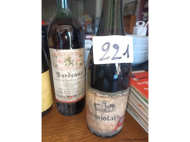 Flessen wijn. 4 stuks - afbeelding 3 van  3