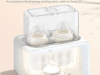 Flessenverwarmer + sterlisator voor babyflesjes - afbeelding 3 van  5