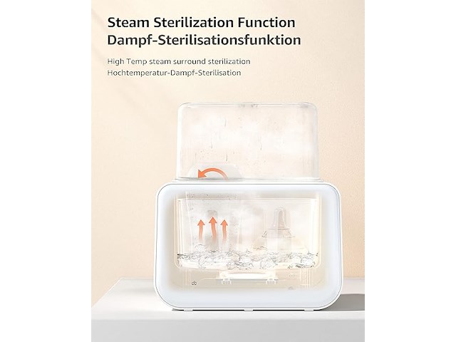 Flessenverwarmer + sterlisator voor babyflesjes - afbeelding 5 van  5