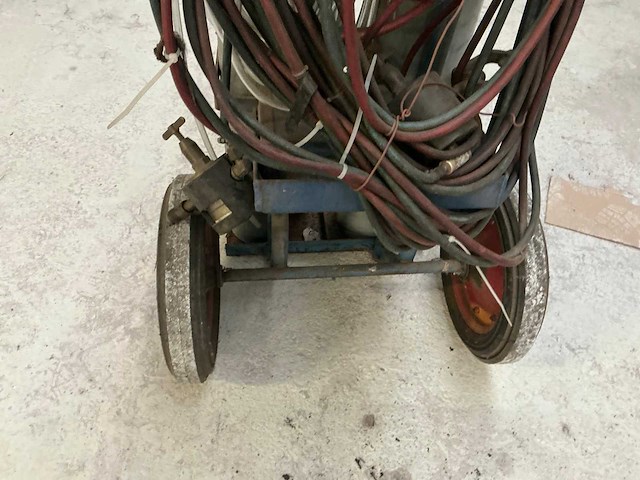 Flessenwagen met snijbranderset - afbeelding 2 van  10