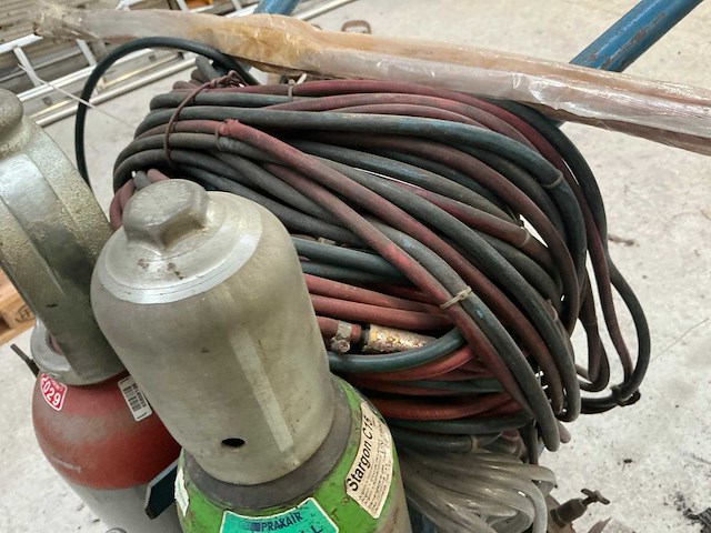 Flessenwagen met snijbranderset - afbeelding 8 van  10