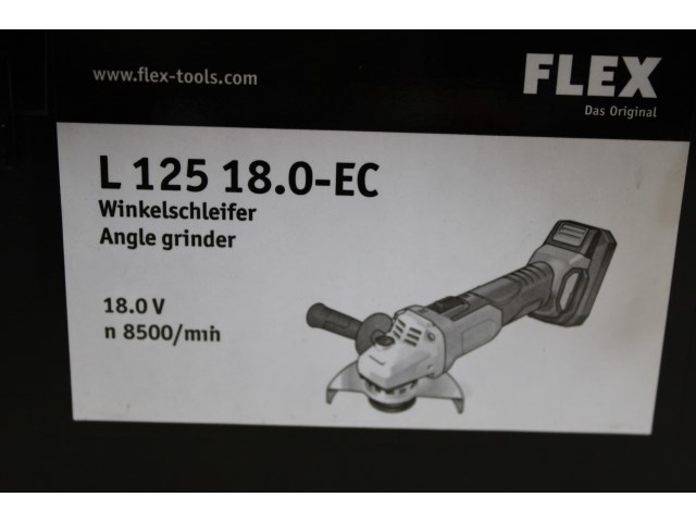 Flex accu haakse slijper - afbeelding 2 van  3