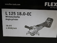 Flex accu haakse slijper - afbeelding 2 van  3