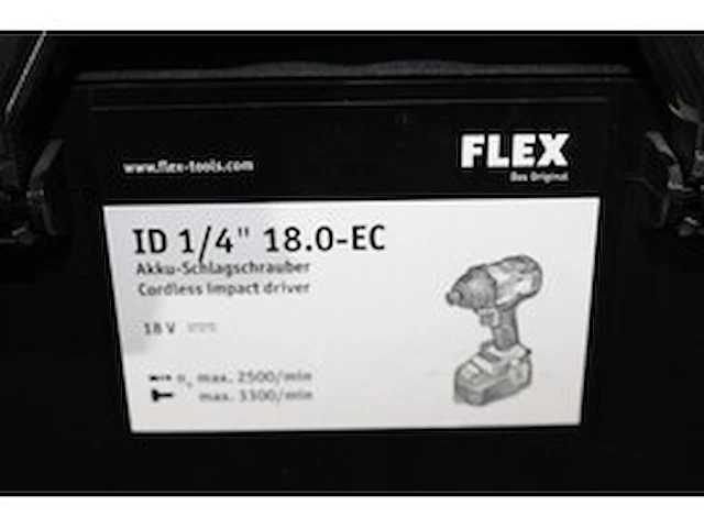 Flex accu slagschroefmachine - afbeelding 1 van  5