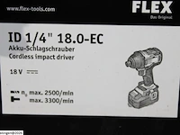 Flex accu slagschroefmachine - afbeelding 3 van  5