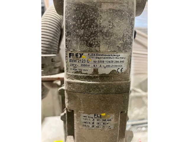 Flex bsw 2123 c kolomboormachine - afbeelding 4 van  4