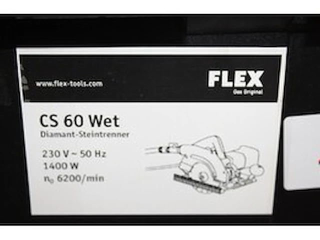 Flex cs 60 steenzaag - afbeelding 1 van  6