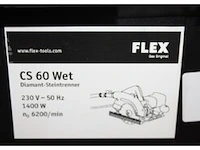 Flex cs 60 steenzaag