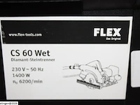 Flex cs 60 steenzaag - afbeelding 2 van  6