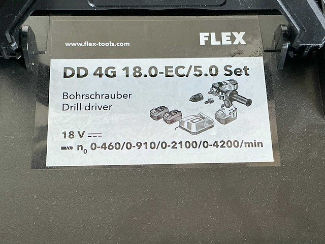 Flex dd 4g 18.0-ec schroefboormachine - afbeelding 3 van  3