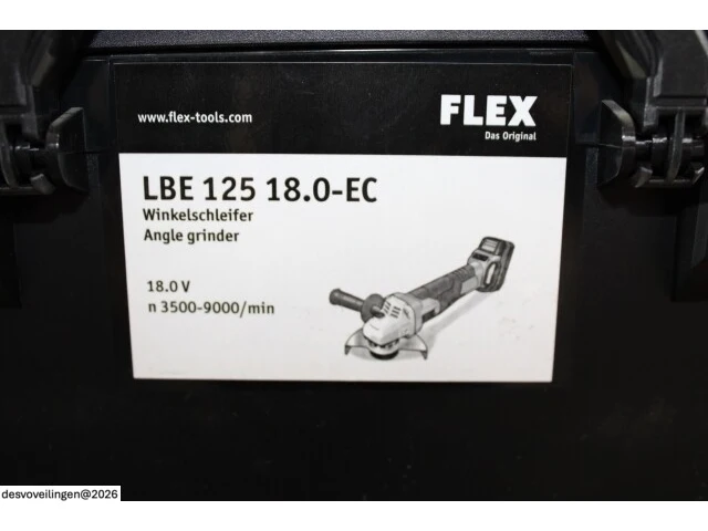Flex haakse slijper - afbeelding 2 van  4