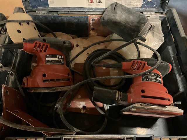 Flex handschuurmachine (2x) - afbeelding 1 van  7